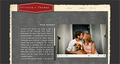 Desktop Screenshot of christinaandthomas.rkdp.com