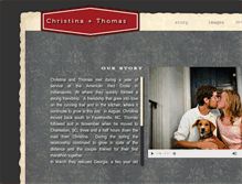 Tablet Screenshot of christinaandthomas.rkdp.com